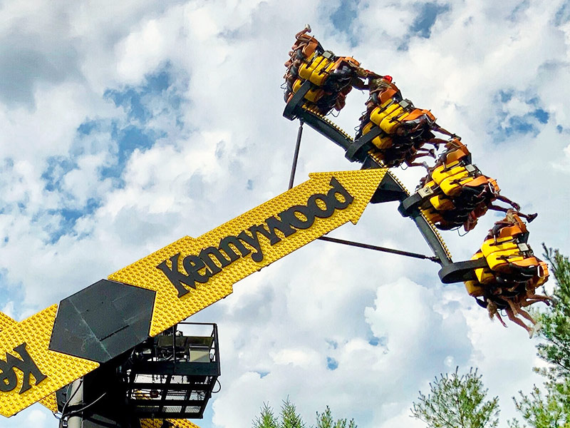 Aero 360, Kennywood Park, The Aero 360 is a popular ride at…