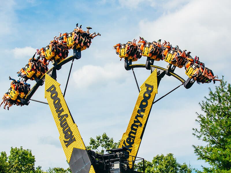 Jack Rabbit Roller Coaster Ride in Pittsburgh