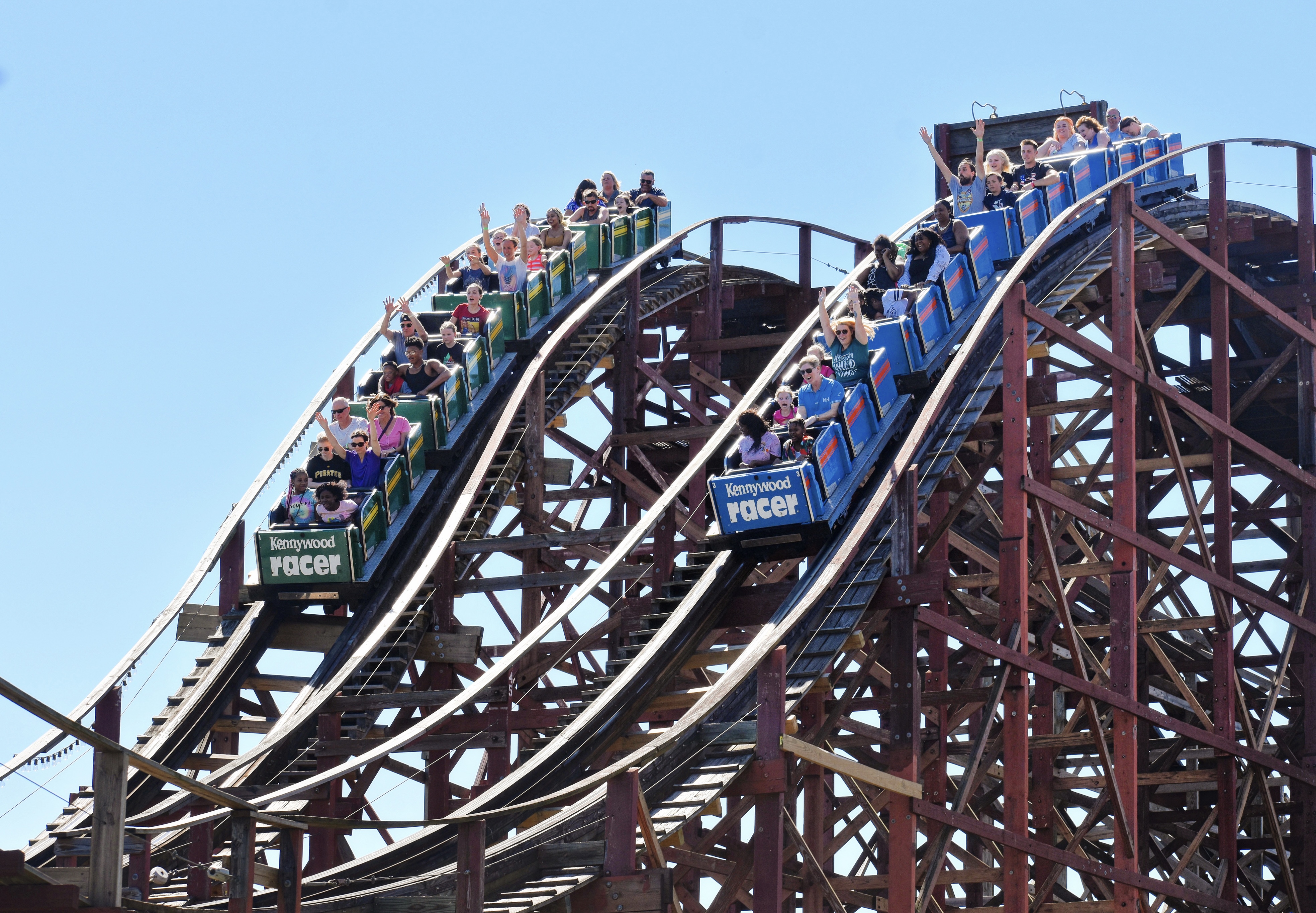 Racer Track Rollercoaster in Pittsburgh