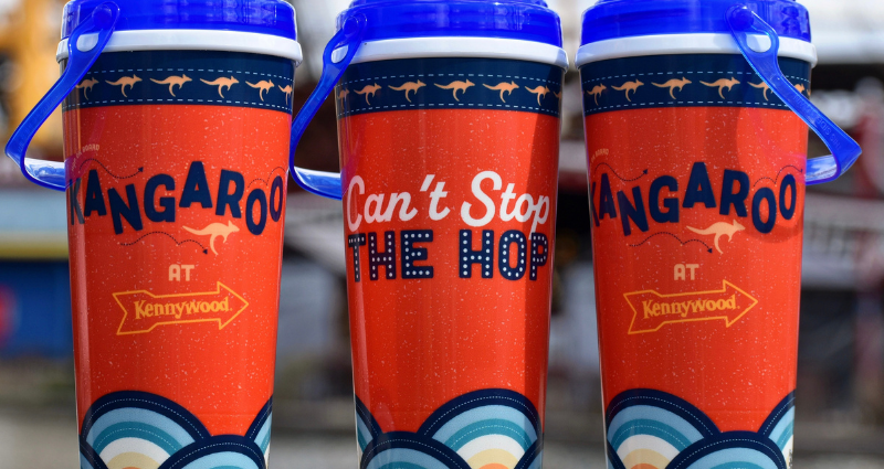 2022 Kangaroo souvenir cups