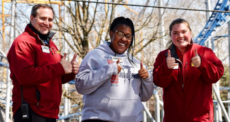 A group of Kennywood Team Members