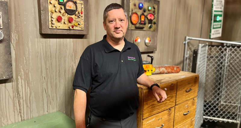 An image of Electrician Joel Brennan