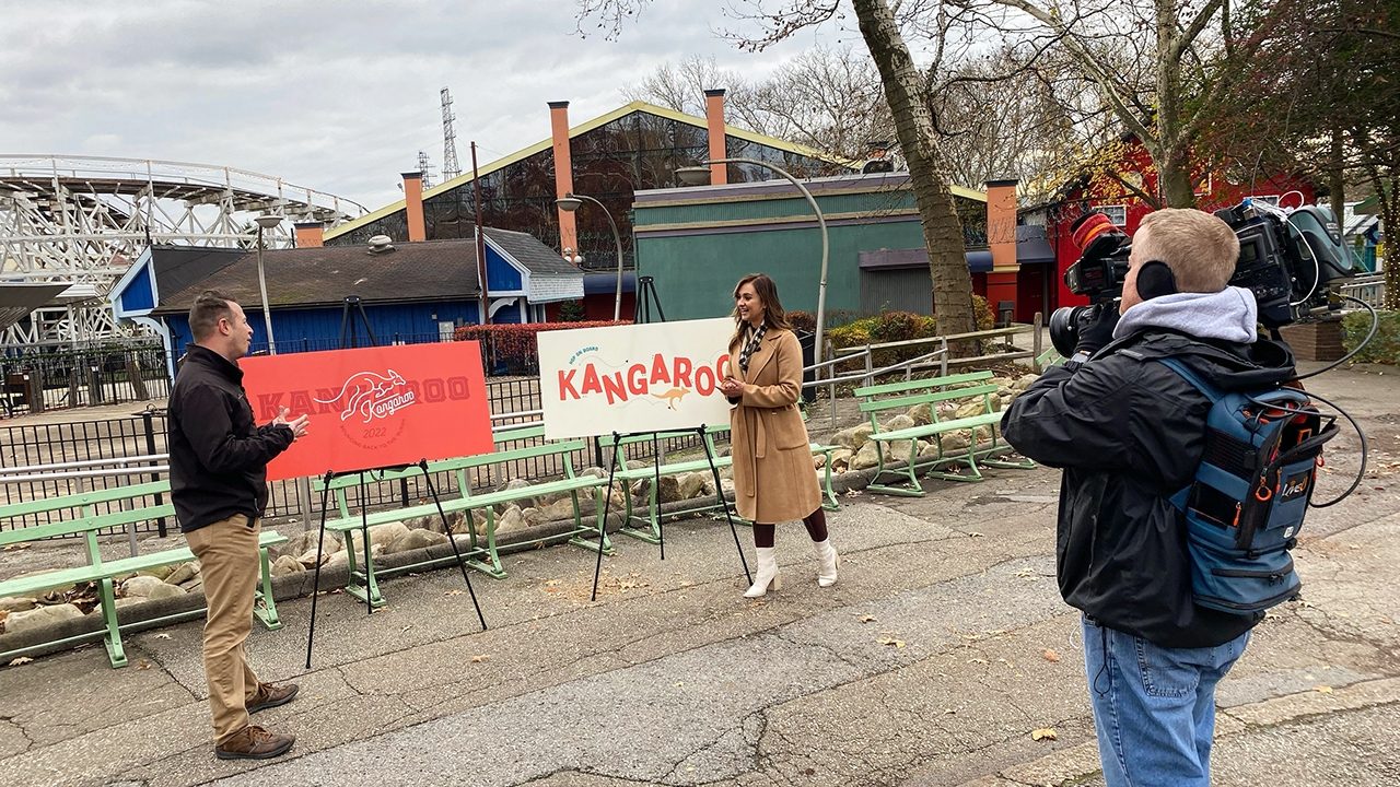 A side view of the Kangaroo announcement