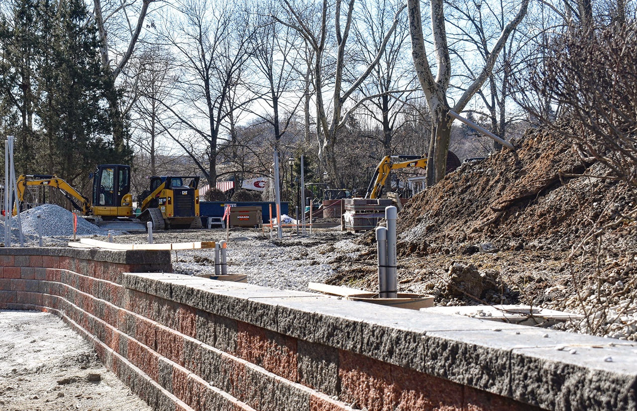 The Kangaroo site under construction