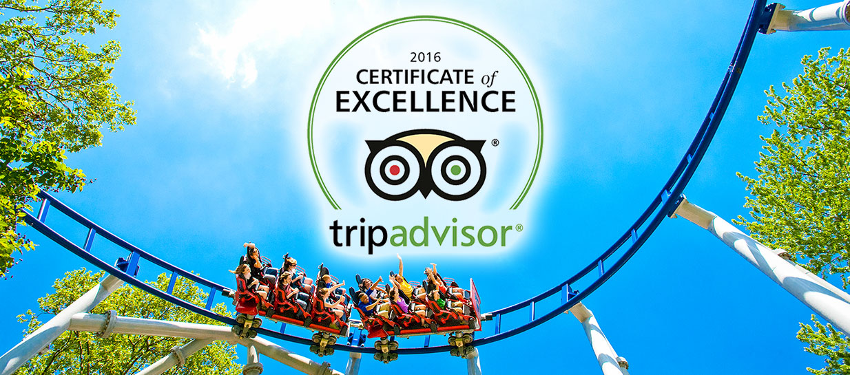 Kennywood Earns TripAdvisor® Certificate of Excellence 