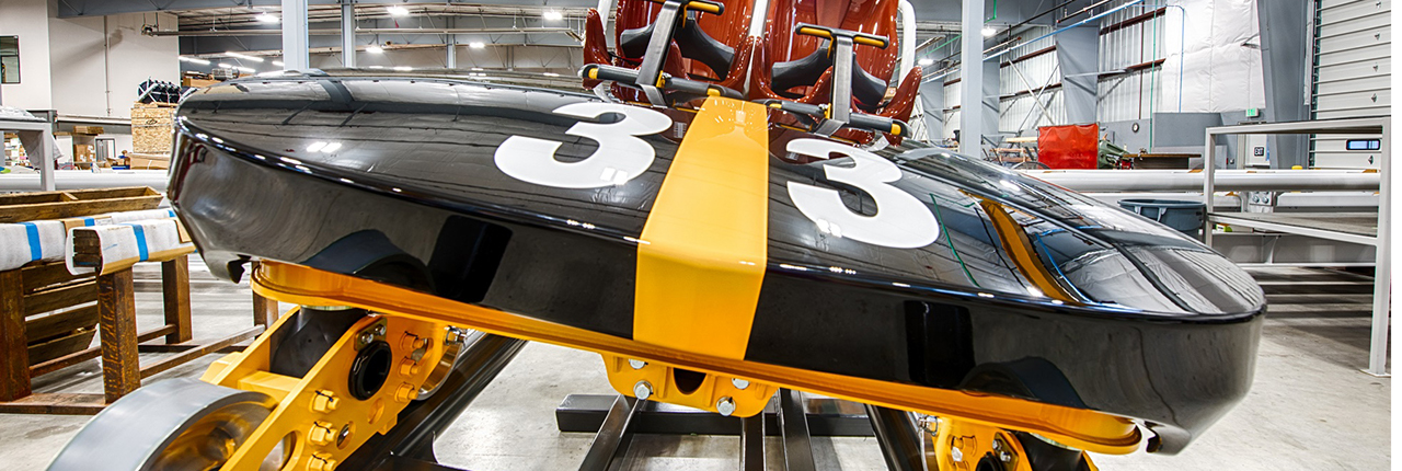 Kennywood Park and S&S Worldwide Reveal the Pittsburgh Steelers’ Themed Vehicle for Record-Breaking Roller Coaster 