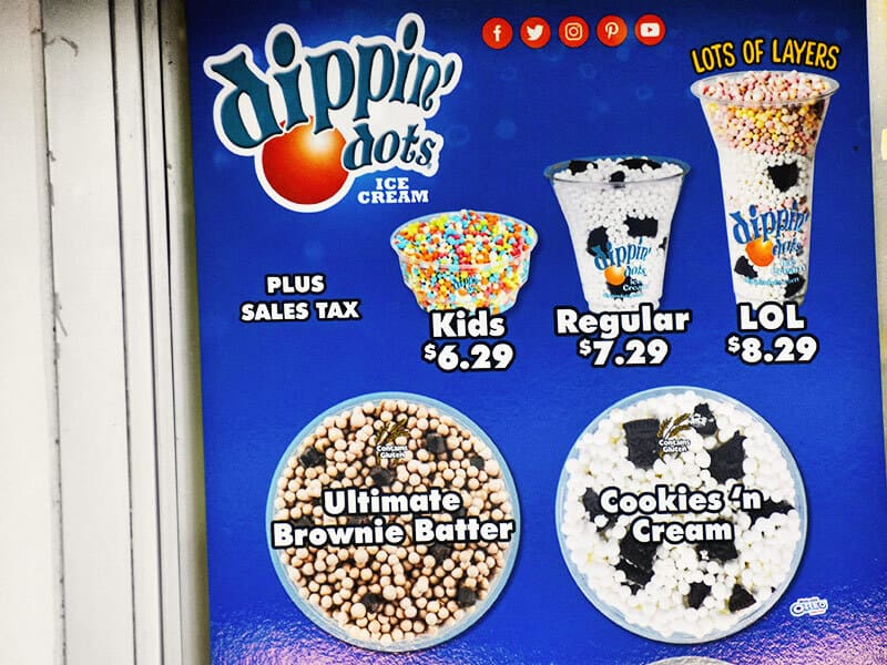 Dippin dots near deals me