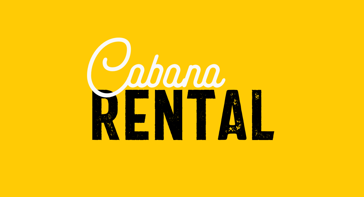 Cabana Rental