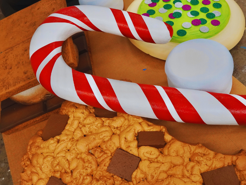 Candy Cane & Cookies