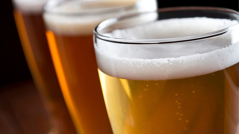 Burger at the water park