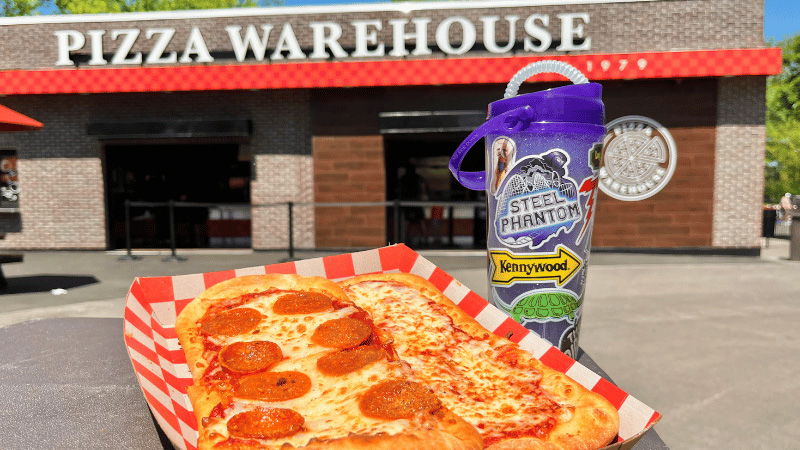 Burger at the water park