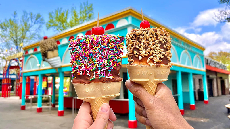 Family eating a yummy meal