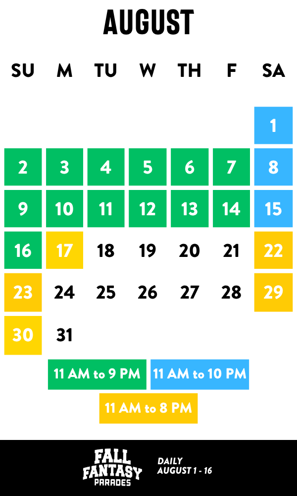 2026 Calendar Months - August26_1