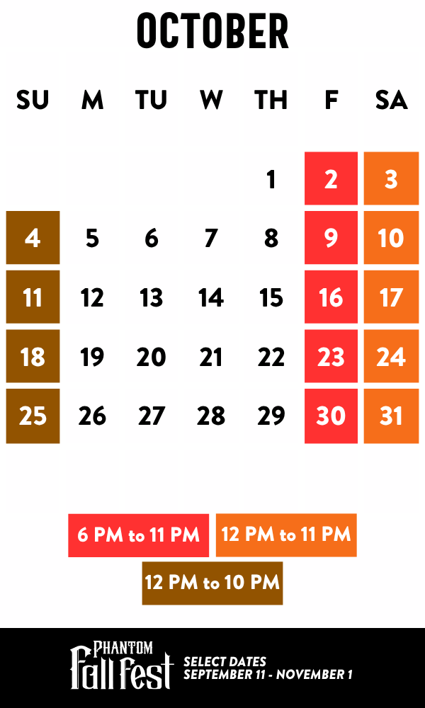 2026 Calendar Months - October26_1